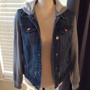Hooded Jean Jacket